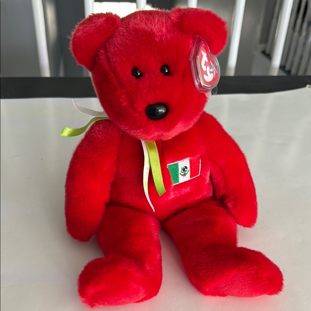 1999 🇲🇽 Osito the Bear Beanie BUDDY - 14 Inches